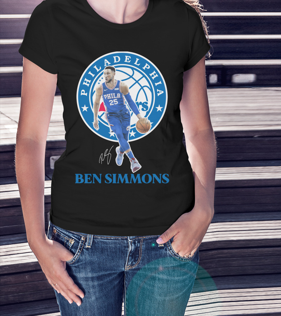 Philadelphia 76ers Ben Simmons 25 76Er01 T-Shirt