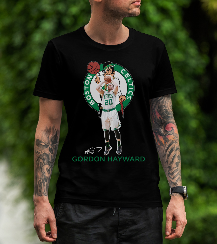 Boston Celtics Bc01 Gordon Hayward T-Shirt