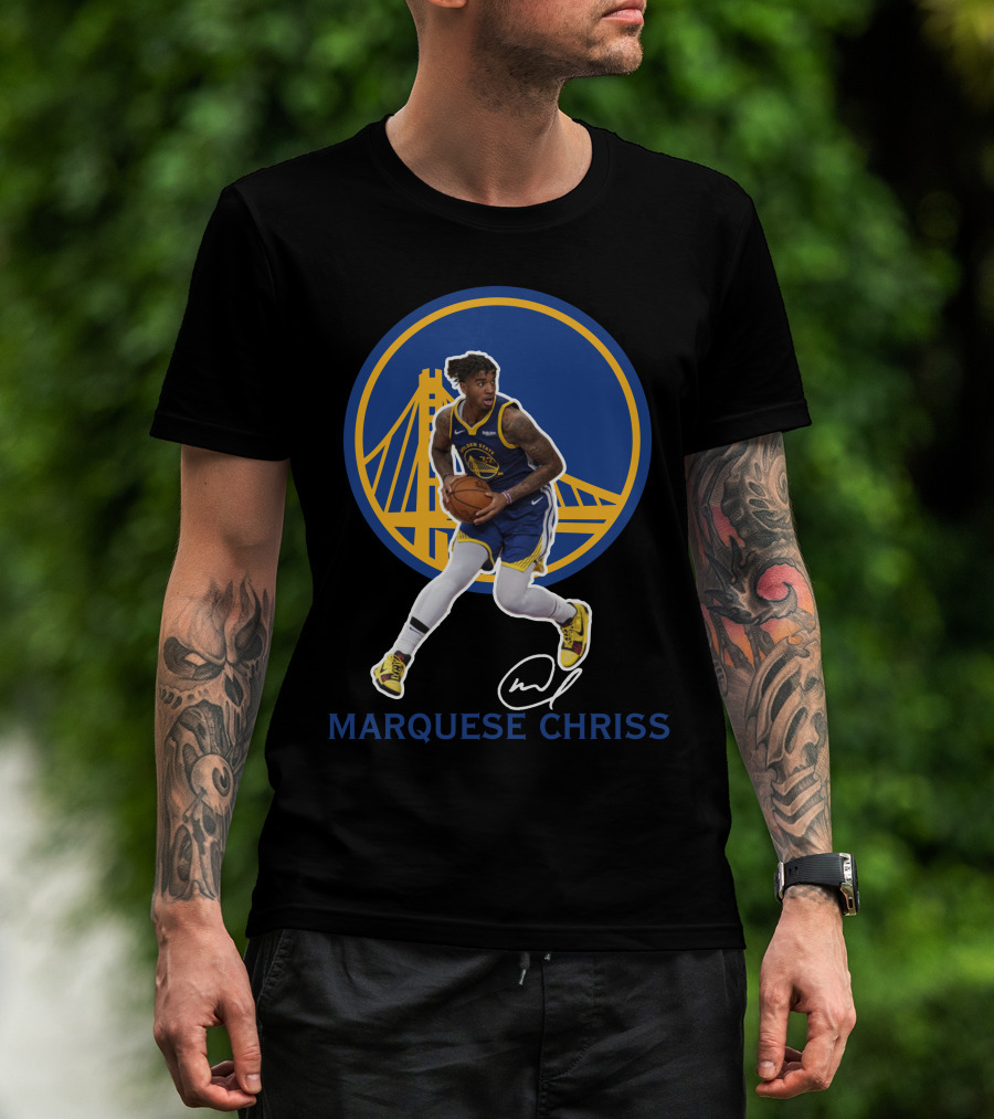 Marquese Chriss Gsw04 Golden State Warriors Basketball T-Shirt