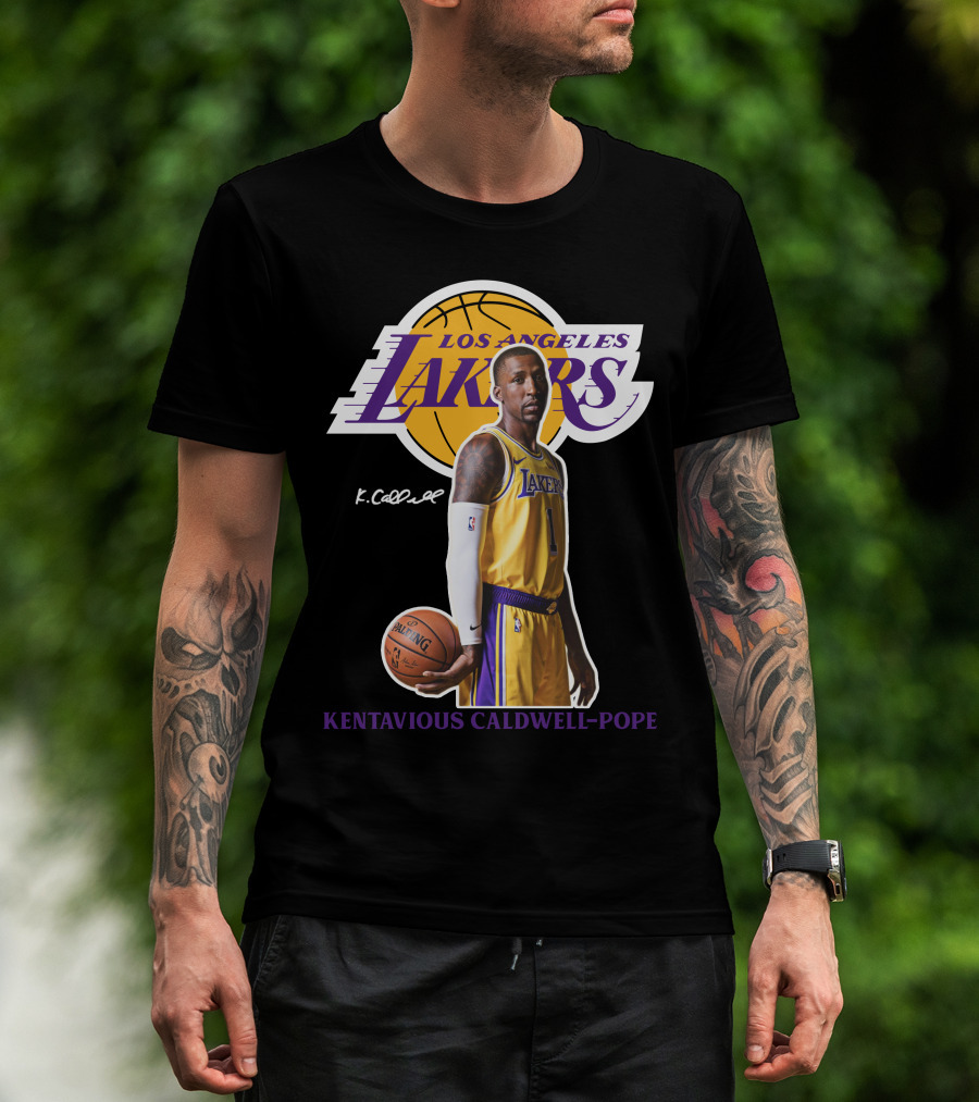Los Angeles Lakers Kentavious Caldwell-Pope La07 T-Shirt