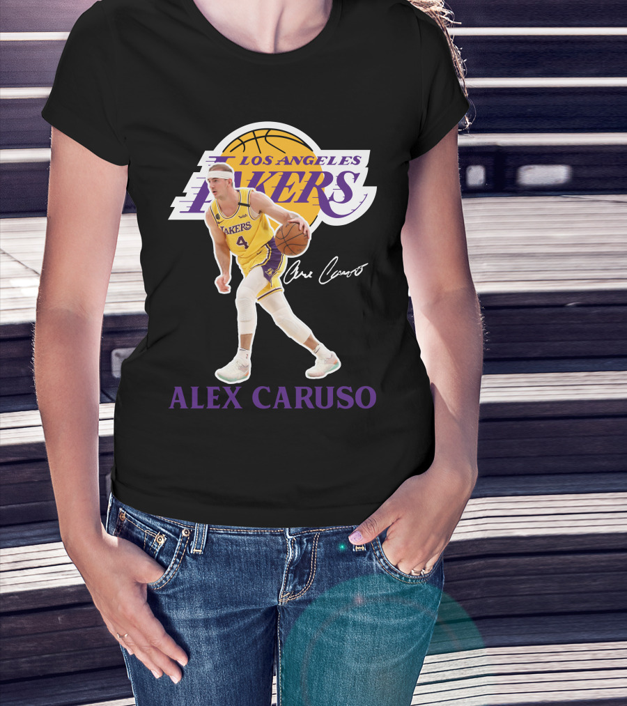 Alex Caruso Los Angeles Lakers La03 T-Shirt