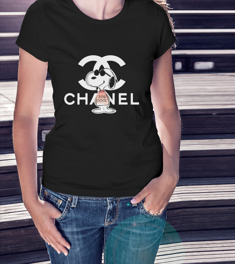 Snoopy Joe Cool Chanel Crossover T-Shirt