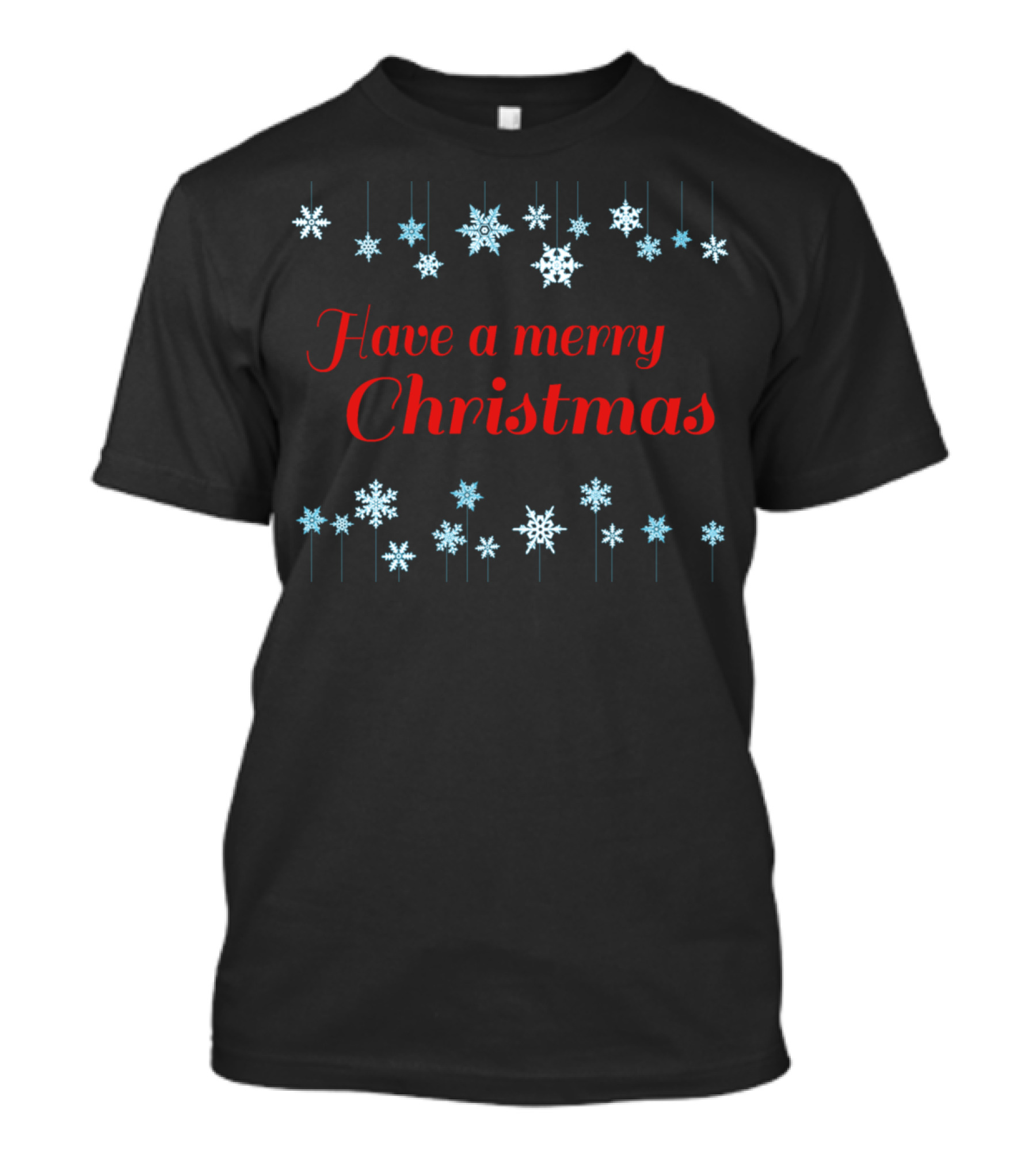 Have A Merry Christmas Snowflakes T-Shirt