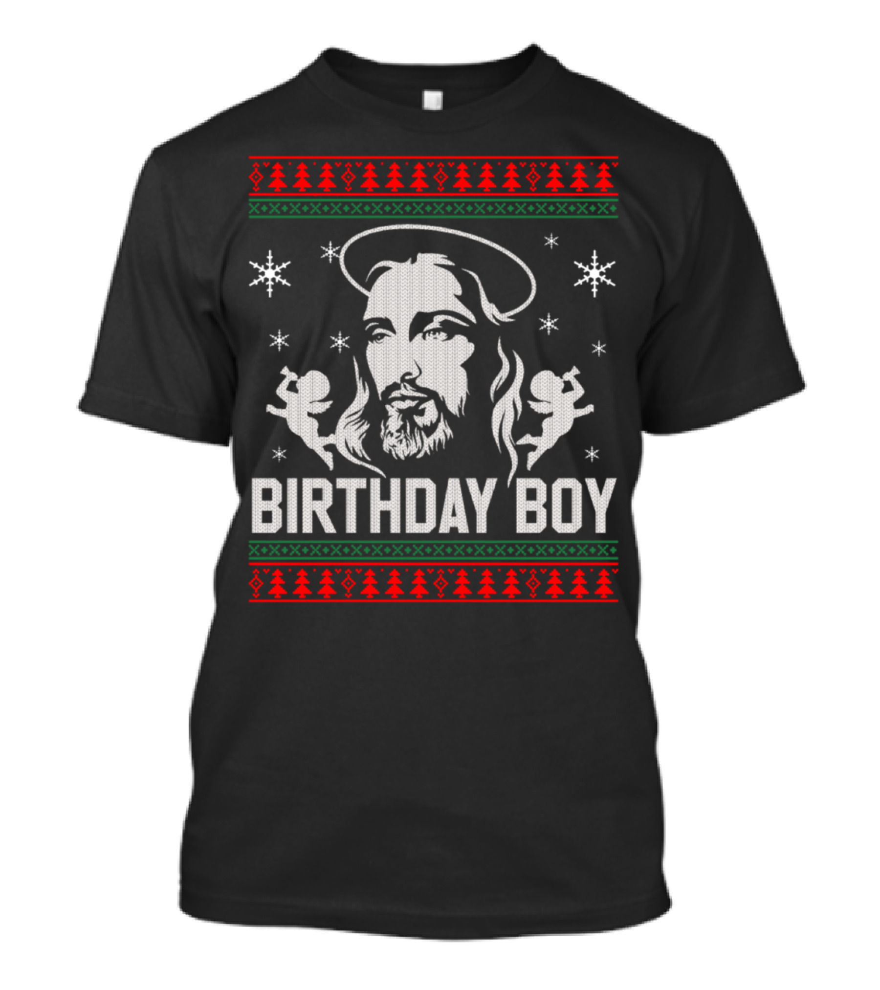 Jesus Birthday Boy Christmas T-Shirt