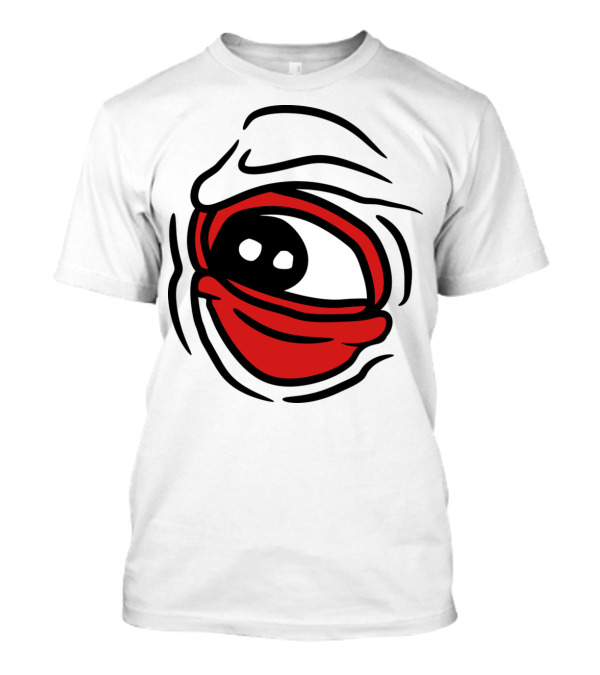 Big Giant Creepy Monster Eye Halloween Horror T-Shirt
