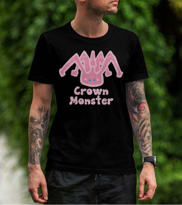 Crown Monster Pink Creature T-Shirt