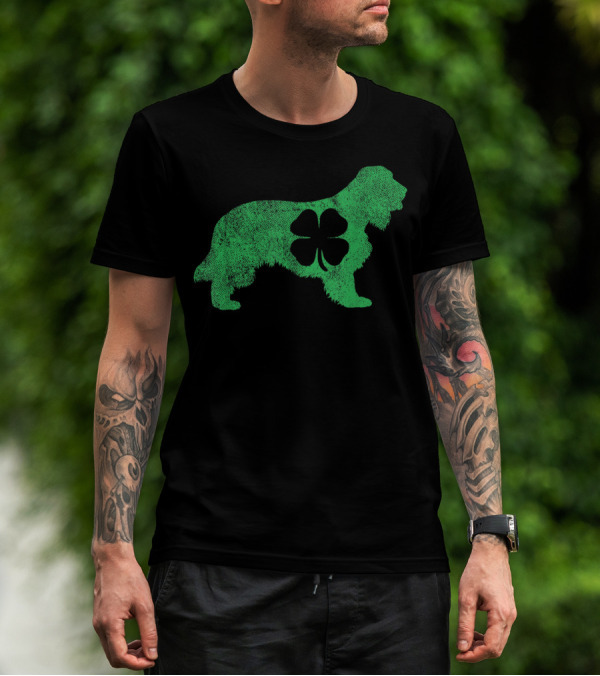 St Patrick's Day Shamrock Cocker Spaniel T-Shirt