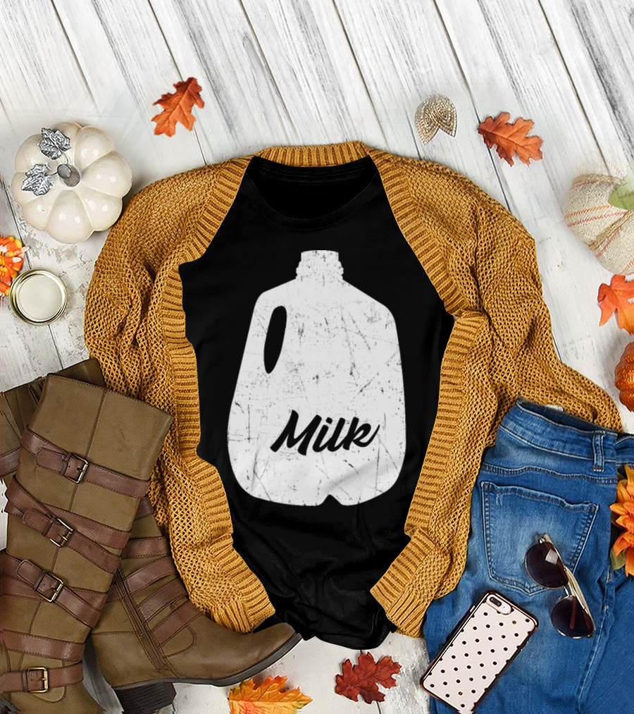 Milk Jug Vintage Look Retro Matching Group T-Shirt