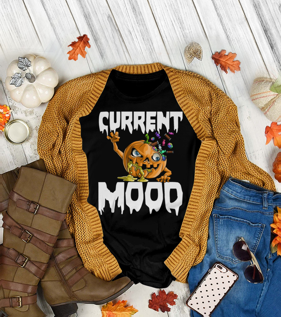 CURRENT MOOD Scary Pumpkin Candy T-Shirt