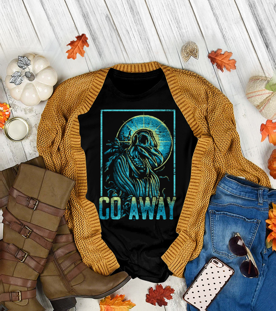 CO AWAY Vulture Friends Halo T-Shirt