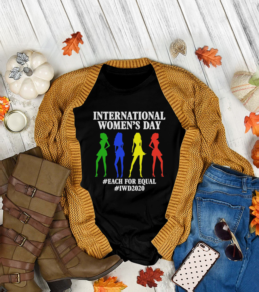 International Women's Day Each For Equal IWD2020 T-Shirt