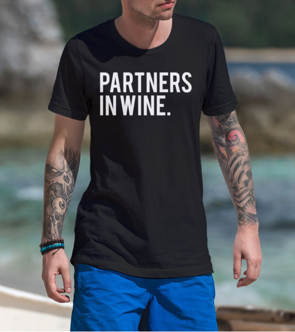 Funny Partners In Wine Best Friend T-Shirt