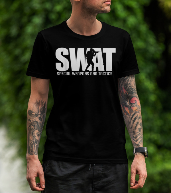Swat Special Weapons And Tactics Team Police Leo Off Duty Cops Law T-Shirt