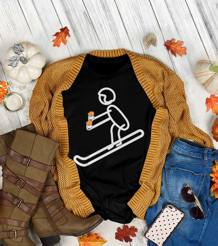 Snowboarder Apre Ski Beer Fun T-Shirt