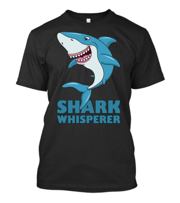 SHARK WHISPERER ش T-Shirt