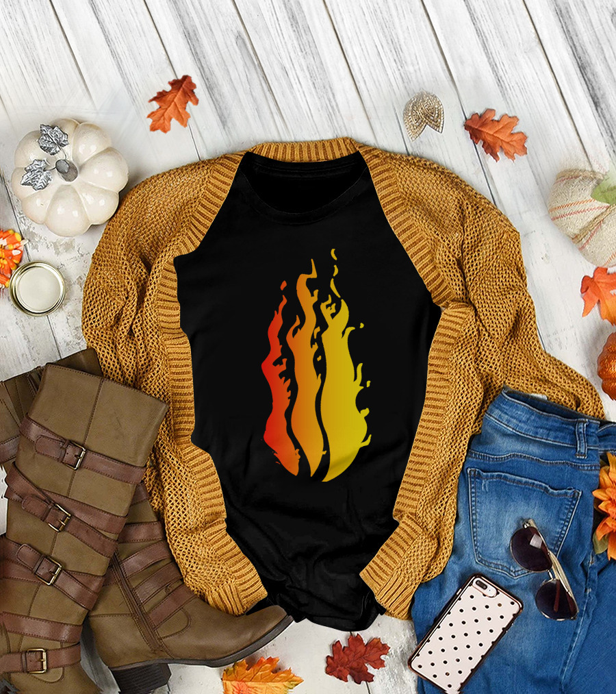Preston Love Gradient Flame T-Shirt