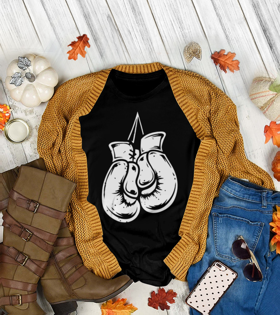 Hanging Boxing Gloves Vintage T-Shirt