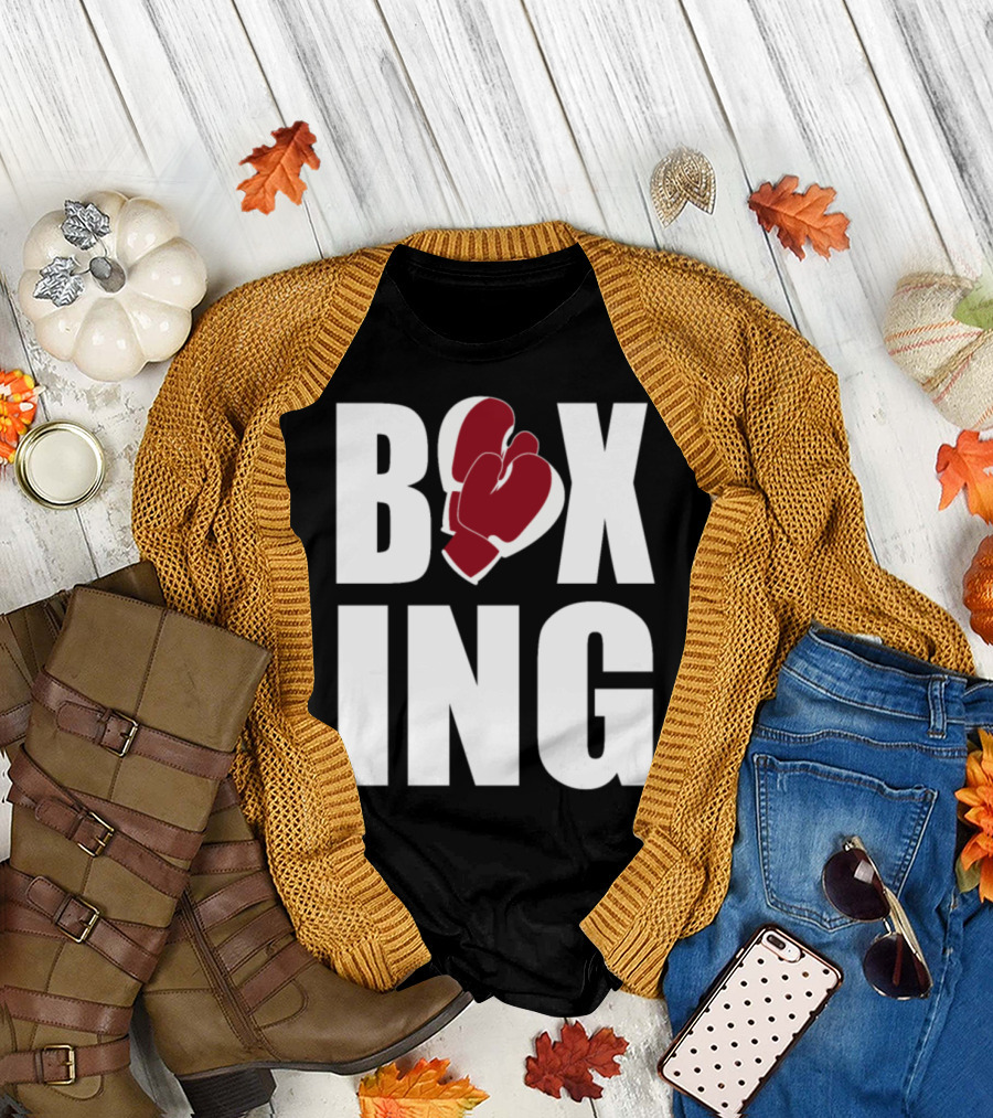 Martial Arts Boxing Gloves T-Shirt