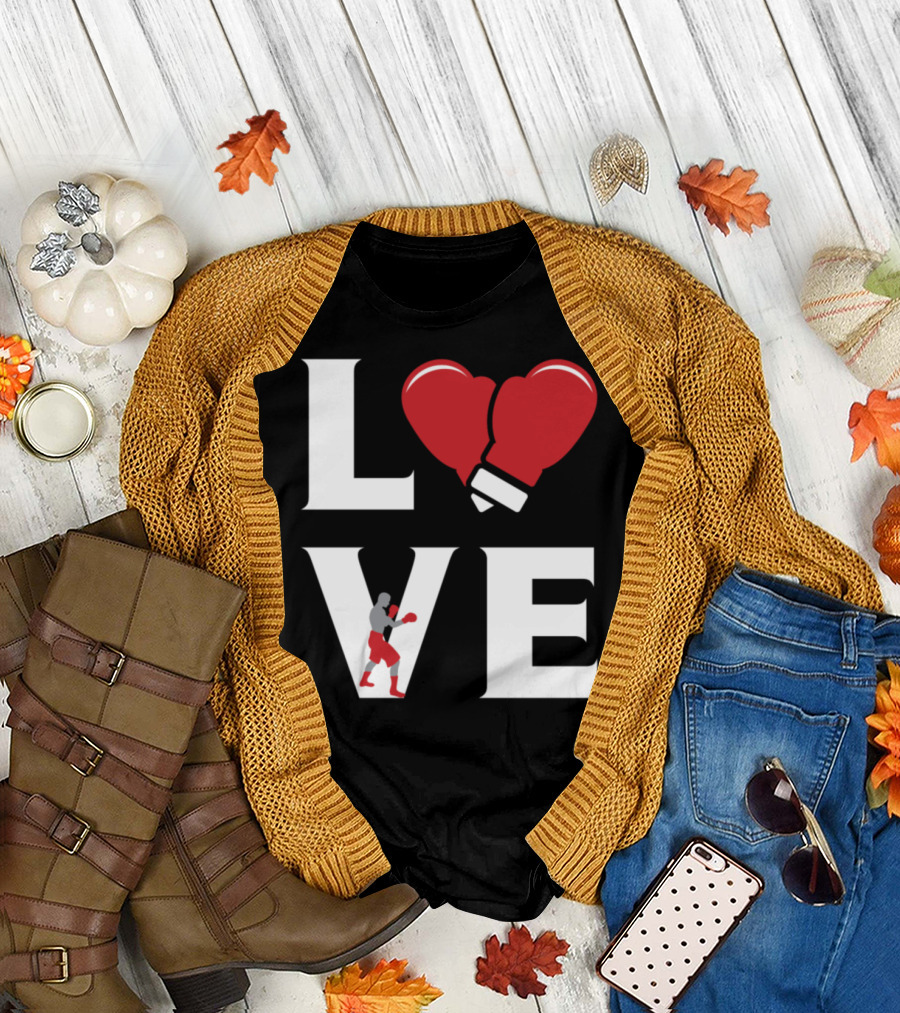 Trending Love Boxing Glove T-Shirt