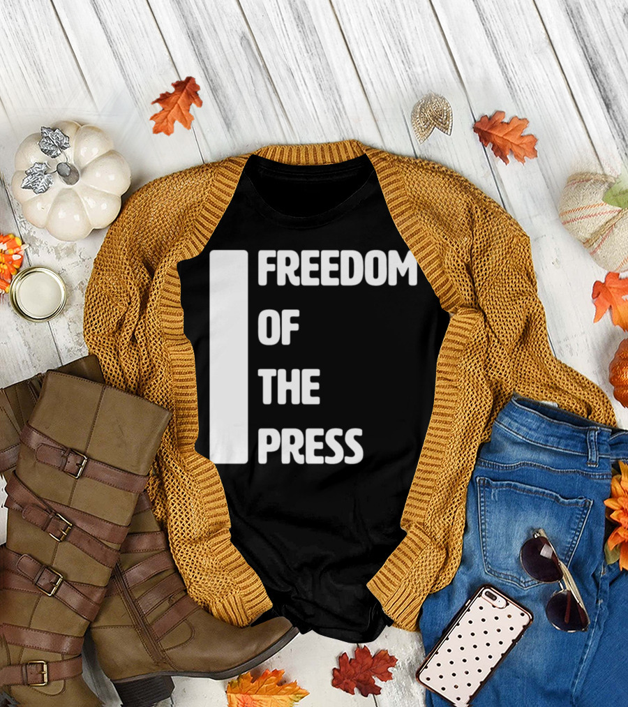 Freedom of the Press Censorship News Newspaper T-Shirt