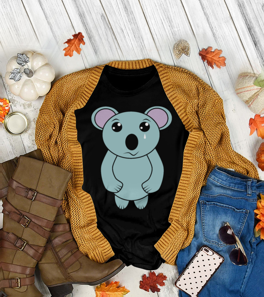 Crying Koala for Australia Save the Koala T-Shirt