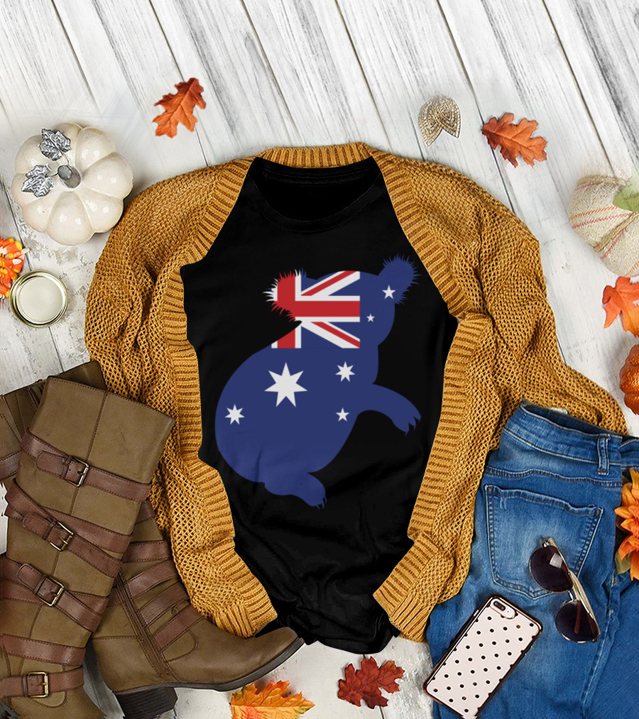 Australian Flag Koala T-Shirt