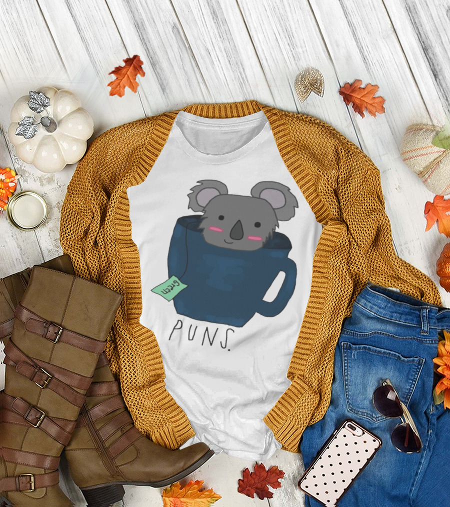 Koalas Tea Puns Mug T-Shirt