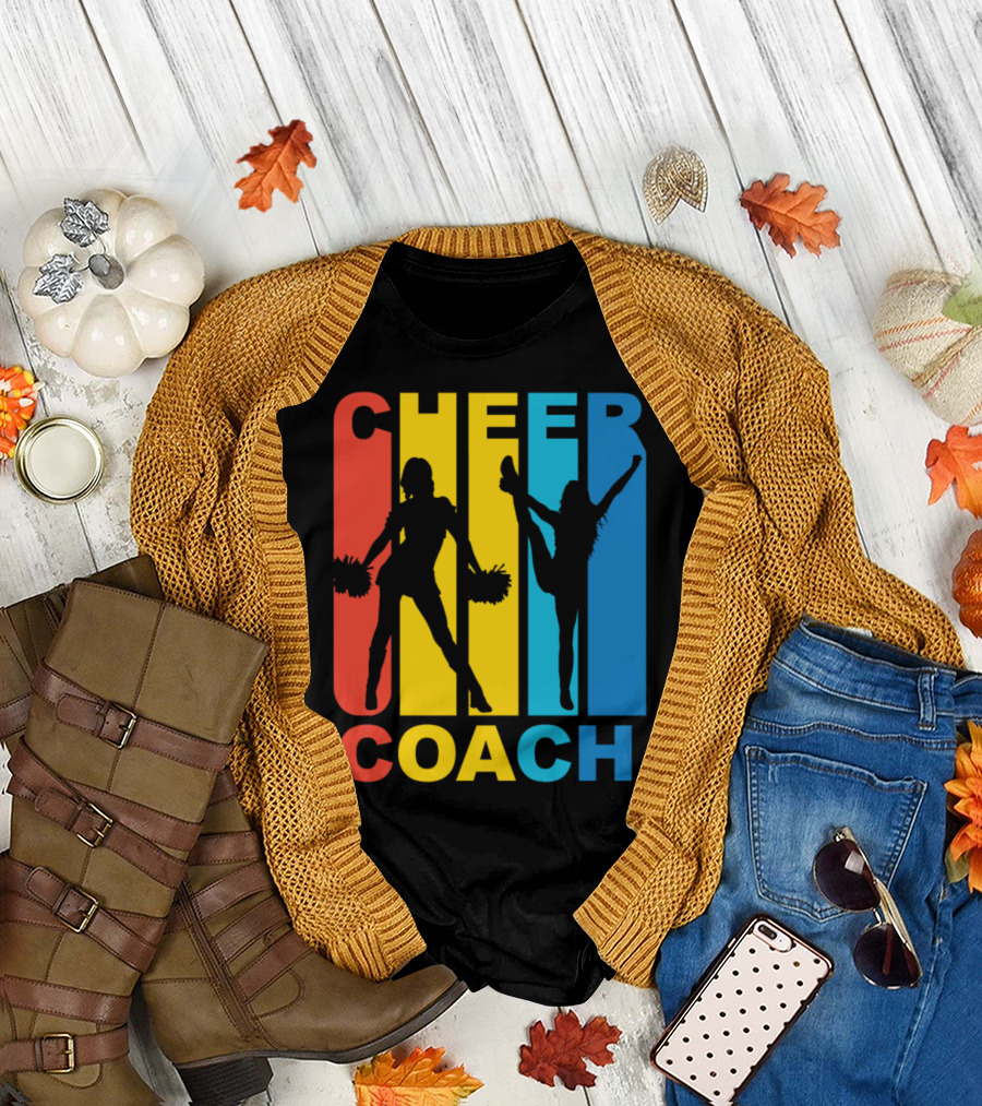 Vintage Cheerleading Coach T-Shirt