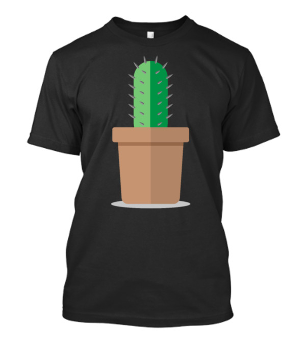 Trending Funny Cactus Potplant Green Spiky Humor T-Shirt