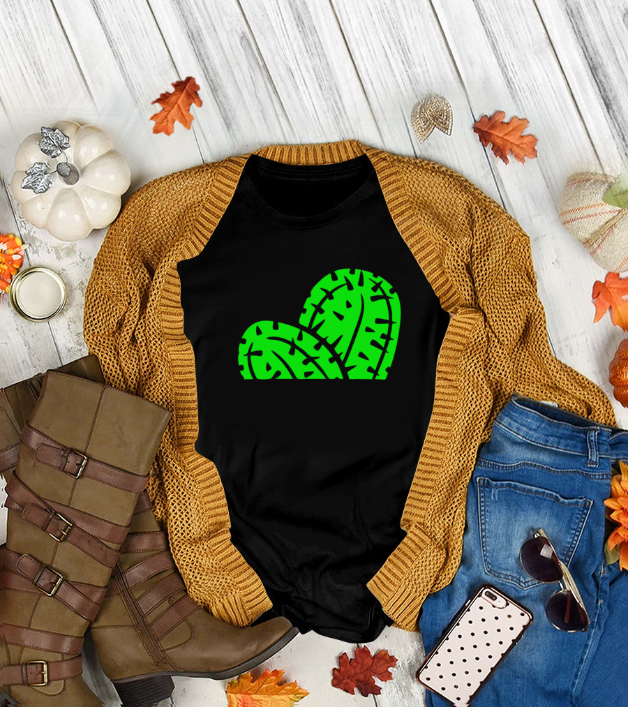 Small Cute Sweet Grow Cactus Kakten Floor T-Shirt