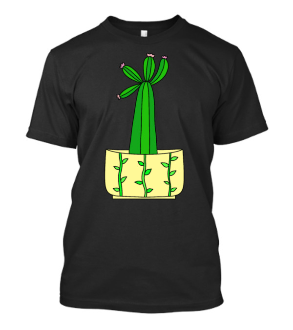 Palm Tree Cactus In Decorative Pot T-Shirt