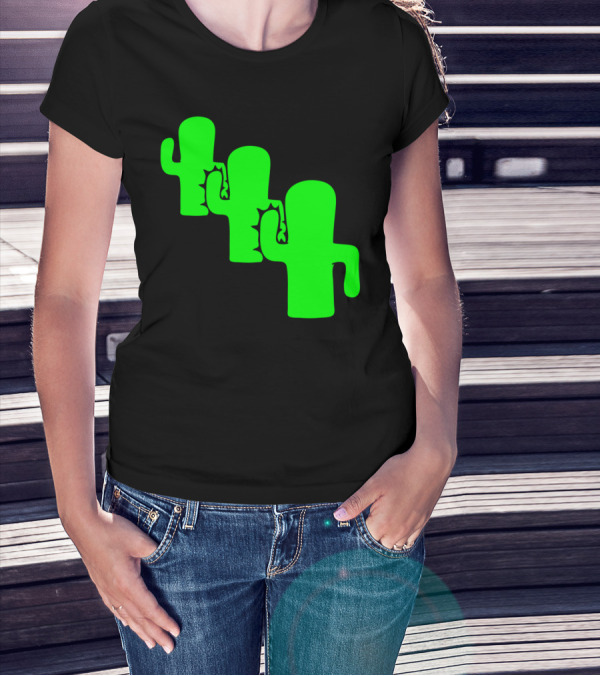 Cool Cute Dancing Cactus T-Shirt