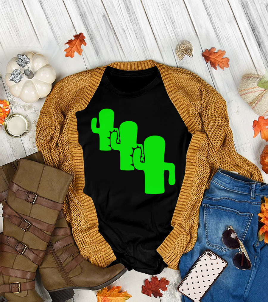 Cool Cute Dancing Cactus T-Shirt