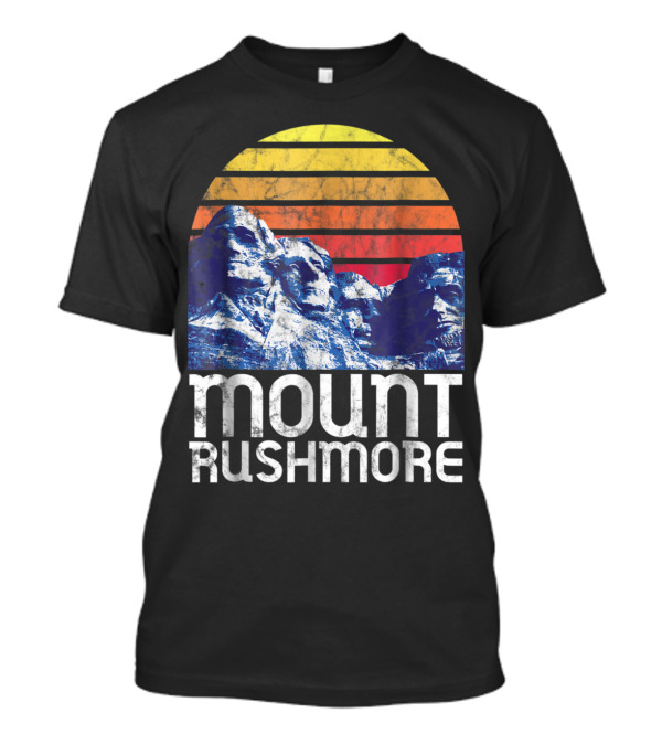 Mount Rushmore Sunset Black Hills South Dakota T-Shirt
