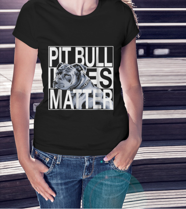Pit Bull Lives Matter Dog T-Shirt