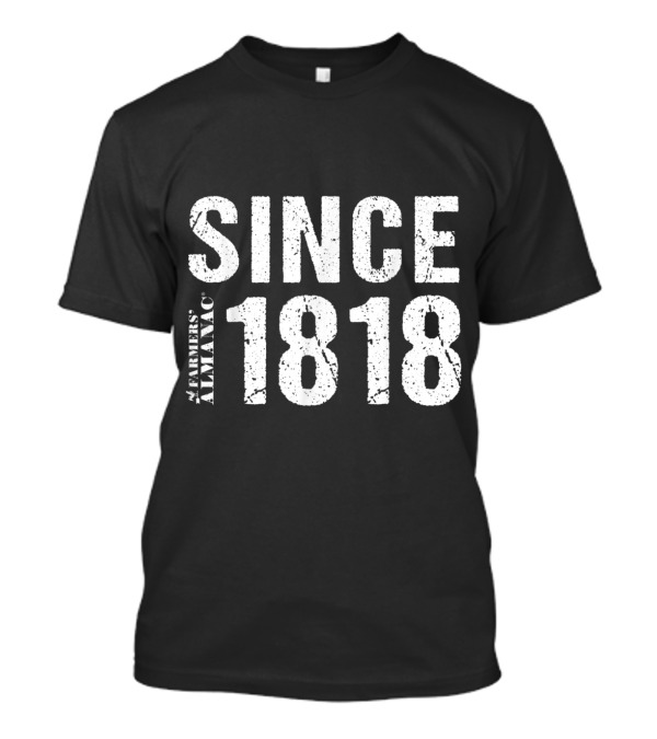 Farmers' Almanac Since 1818 Vintage Grunge T-Shirt