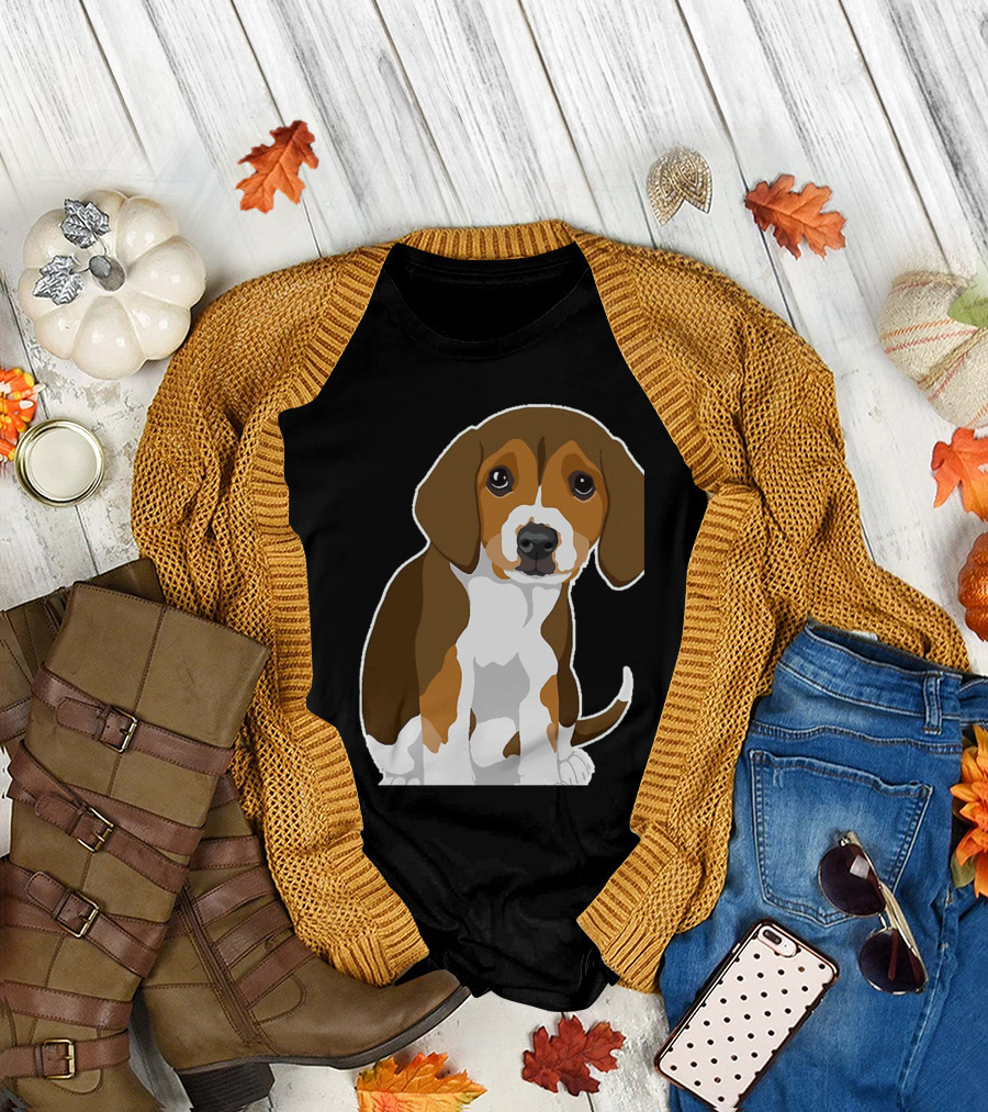 My Patronus Is A Beagle Dog Graphic with Adorable Puppy T-Shirt
