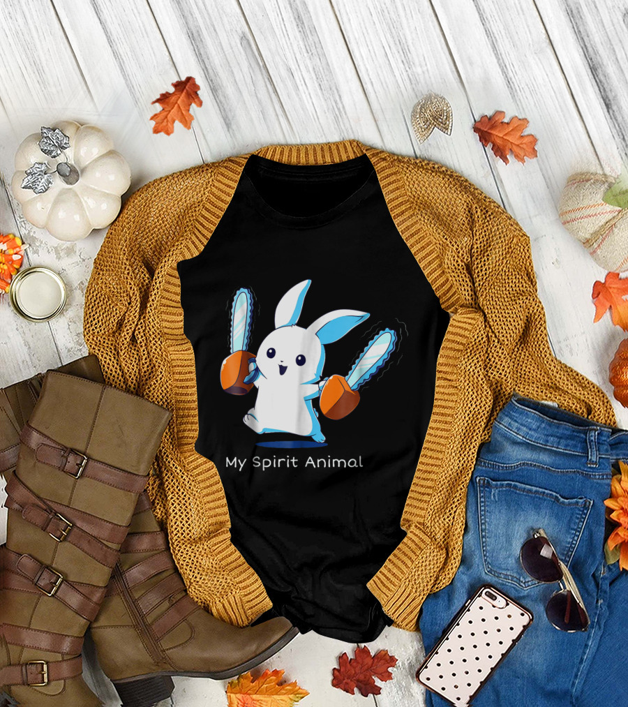 Running with Chainsaws My Spirit Animal T-Shirt