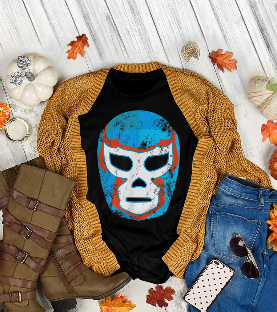 Wrestling Lucha Libre Mexican Luchador Mask T-Shirt