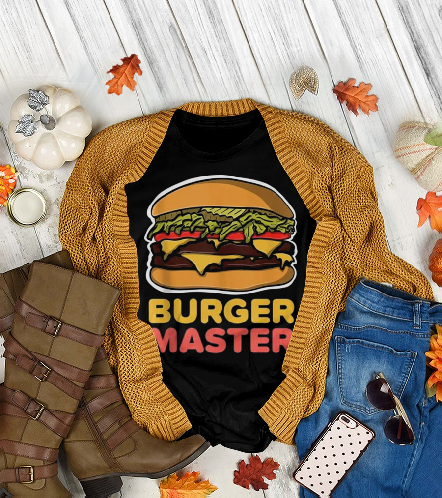 Double Cheeseburger Burger Master T-Shirt