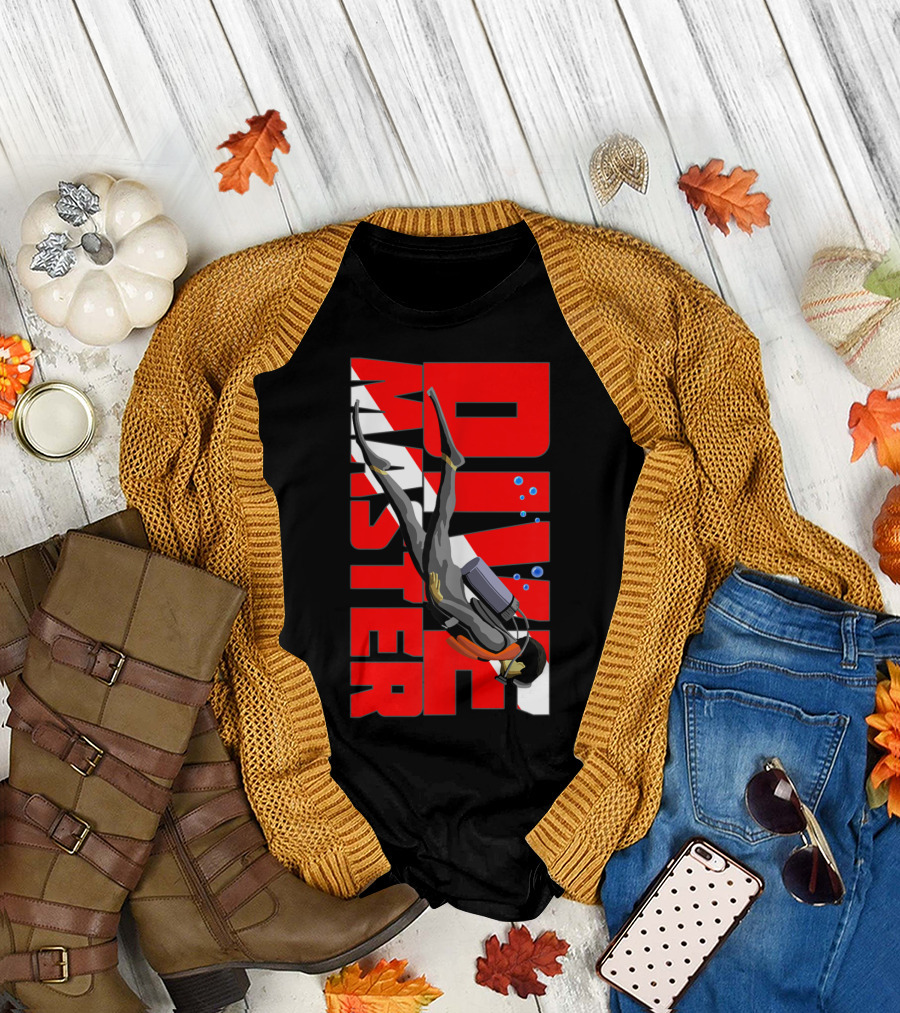 Dive Master Scuba Diving T-Shirt