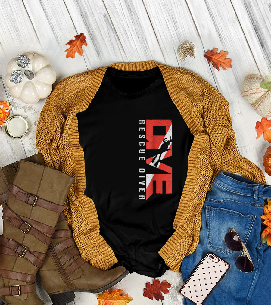 DIVE Rescue Diver SCUBA Instructor T-Shirt