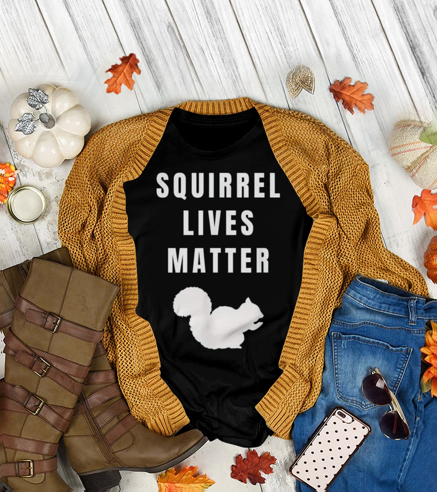 Squirrel Lives Matter Funny Cute Animal T-Shirt