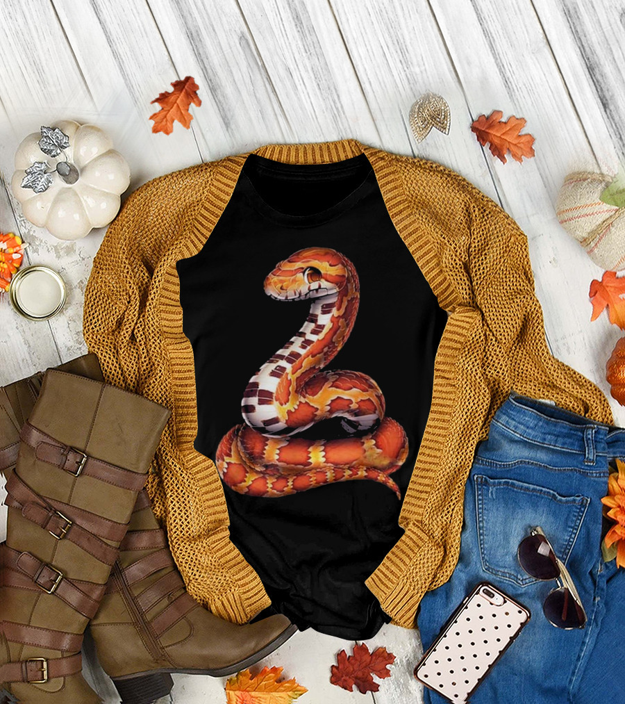 Corn Snake Coiled T-Shirt