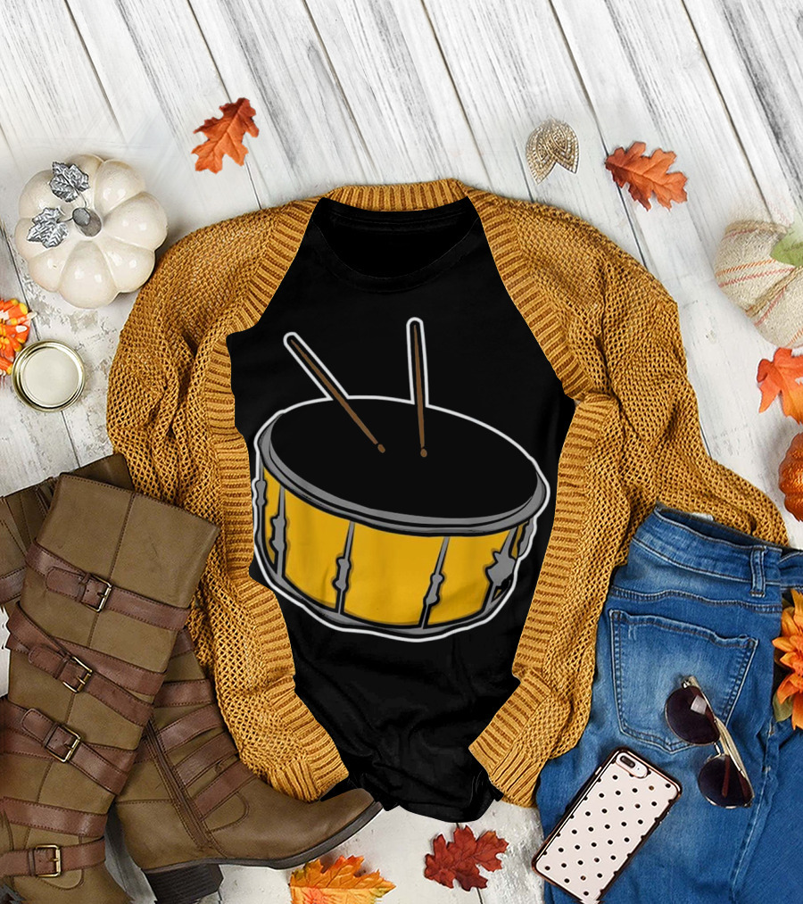Drums Idea Boys Todd Snare Drum Sticks T-Shirt