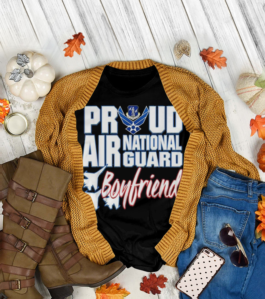 Proud Air National Guard Boyfriend T-Shirt