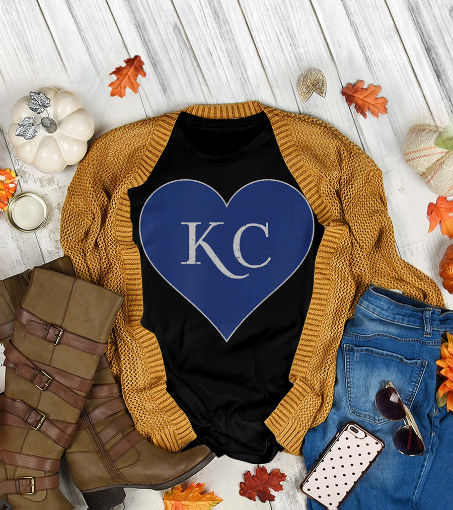 Kansas City Heart KC I Love KC T-Shirt