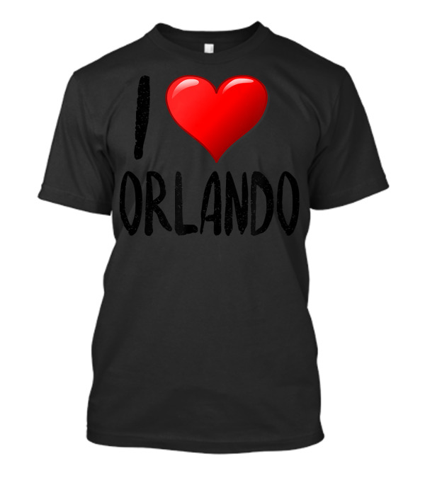 I Love Orlando Heart T-Shirt