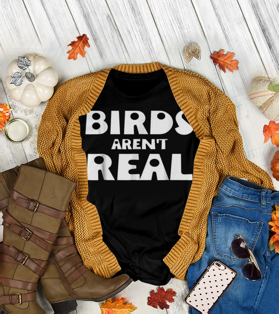 Birds Aren't Real Truthers Movement T-Shirt