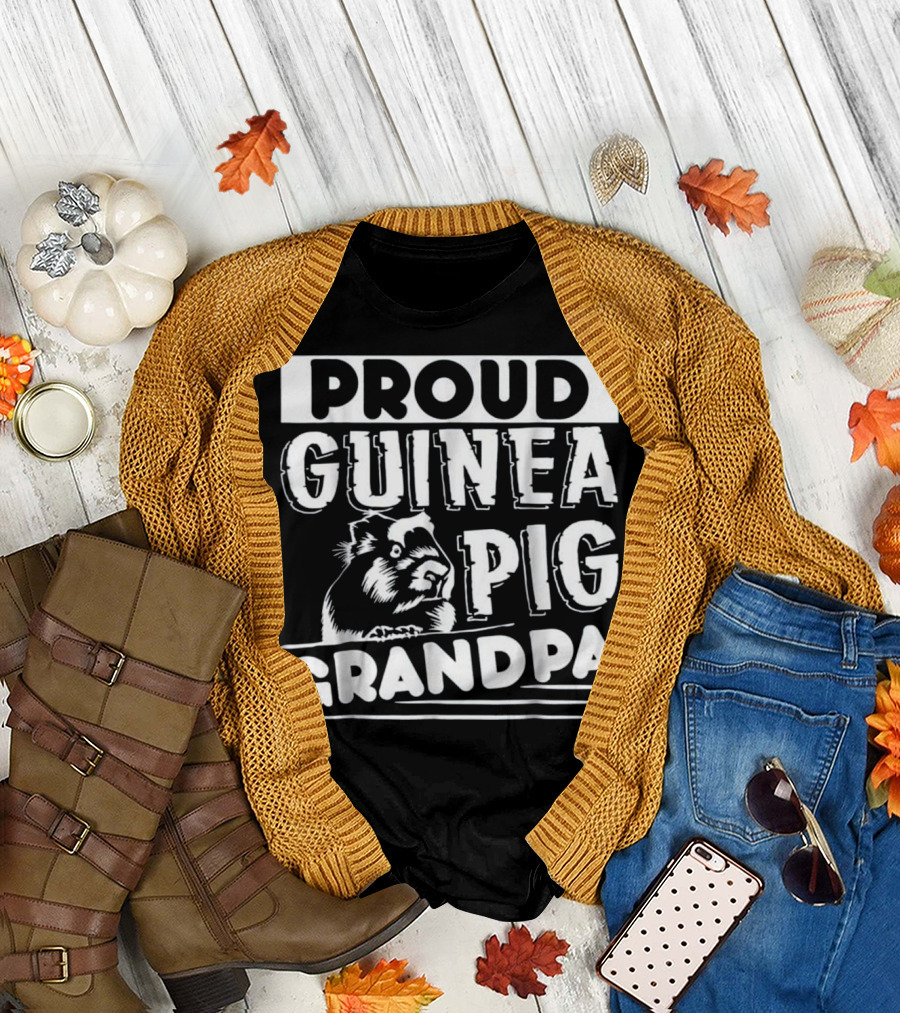 PROUD GUINEA PIG GRANDPA T-Shirt